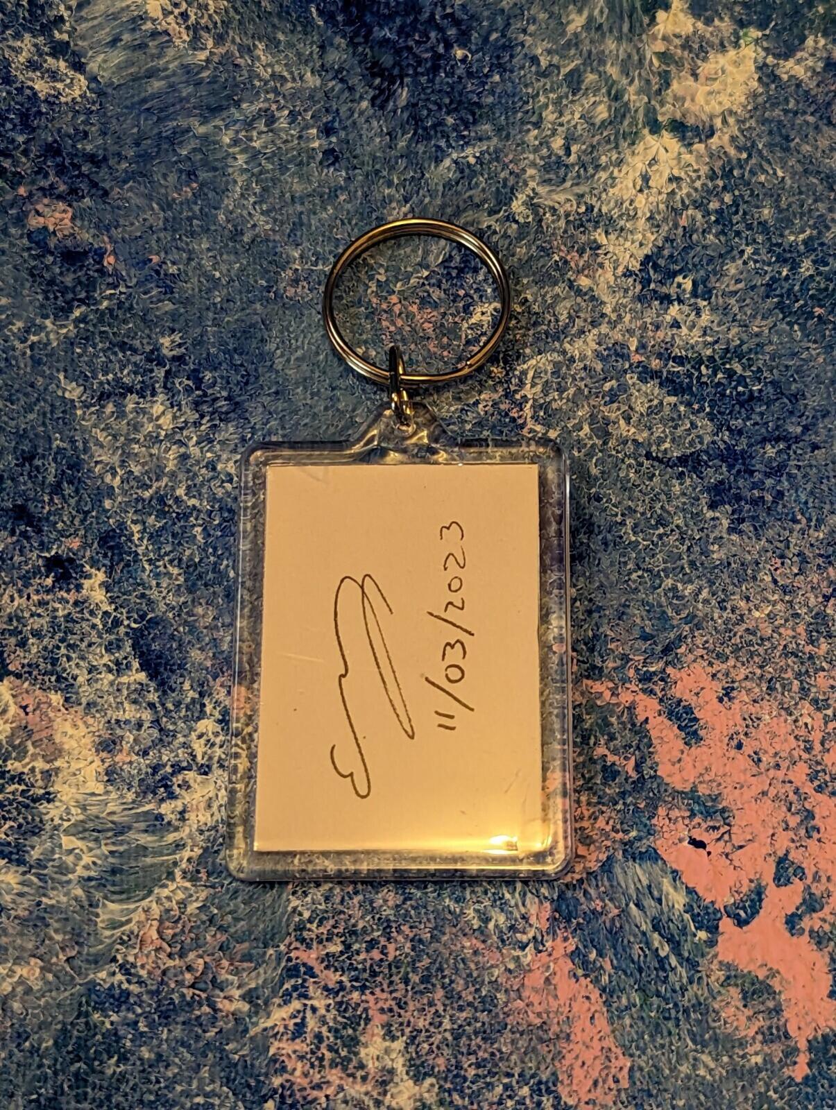 Handmade Shiny Dragonair Watercolour Painting Pokémon Keyring