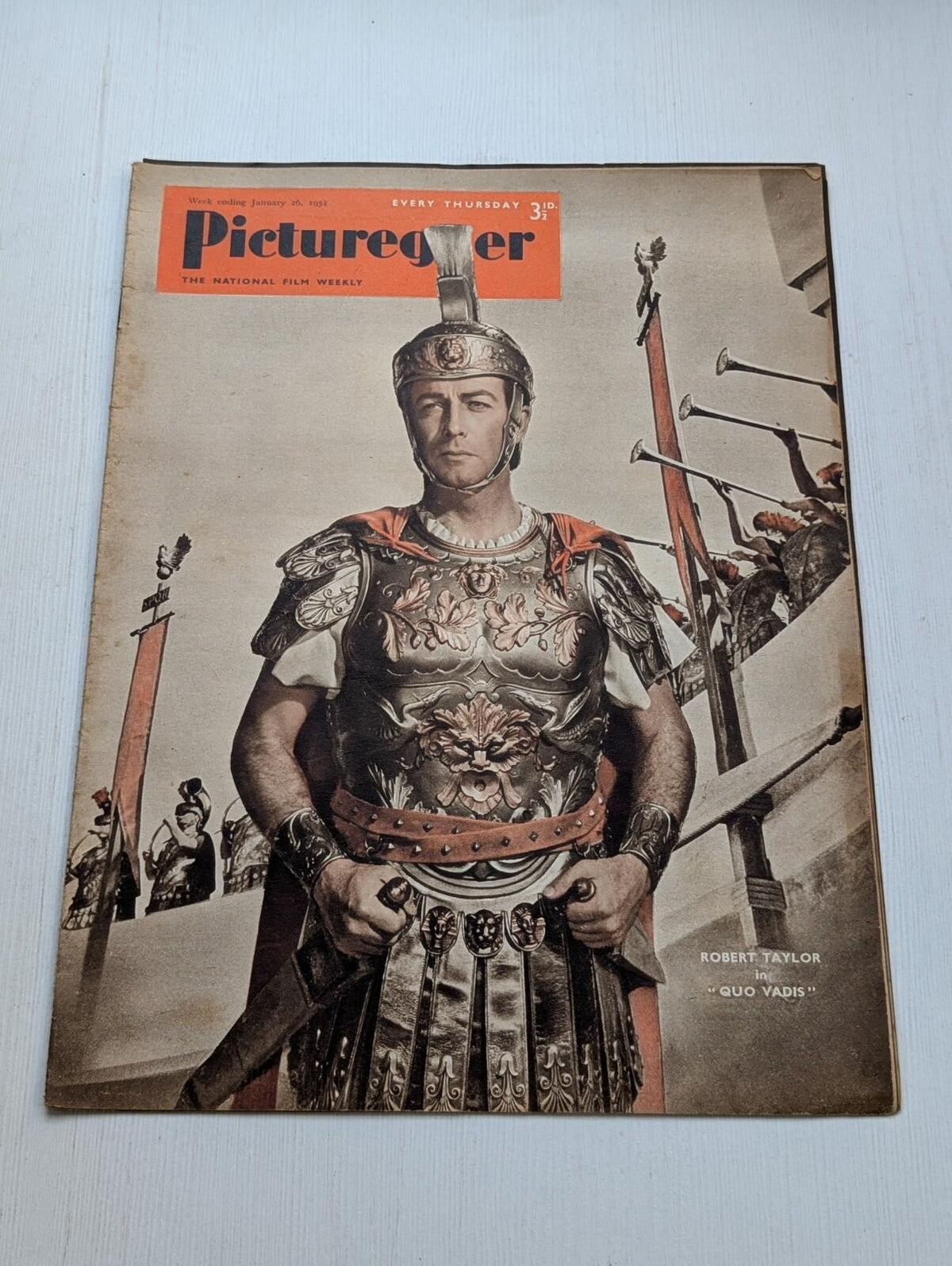 Picturegoer: The National Film Weekly January 26, 1952 - Robert Taylor Cover