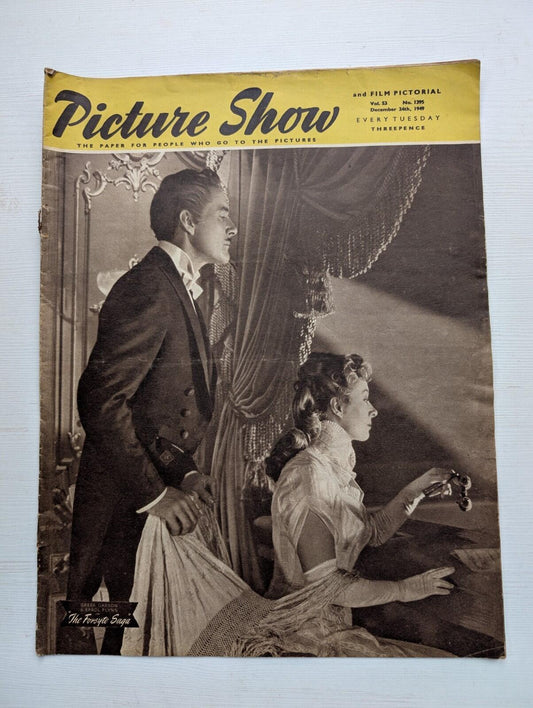 Picture Show Vol. 53 No. 1395 December 24th, 1949 - Errol Flynn/Greer Garson
