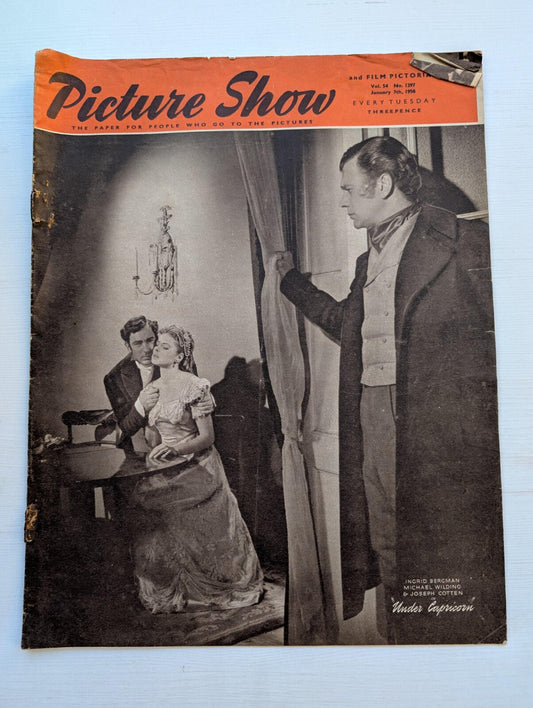 Picture Show Vol. 54 No. 1397 January 7th, 1950 - Ingrid Bergman/Michael Wilding