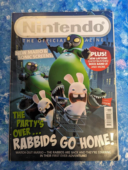 Nintendo Official Magazine Issue 42 May 2009, Rabbids Go Home