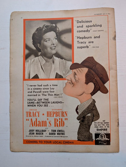 Picturegoer: The National Film Weekly April 15, 1950 - Corinne Calvet Cover