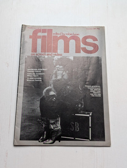 Films on Screen and Video Vol. 1 No. 11 October 1981 - Nancy Allen Cover