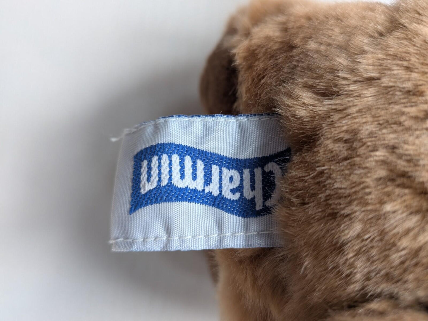 Vintage Charmin Toilet Roll Promotional 8" Bear Soft Toy/Plushie