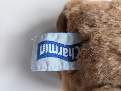 Vintage Charmin Toilet Roll Promotional 8" Bear Soft Toy/Plushie