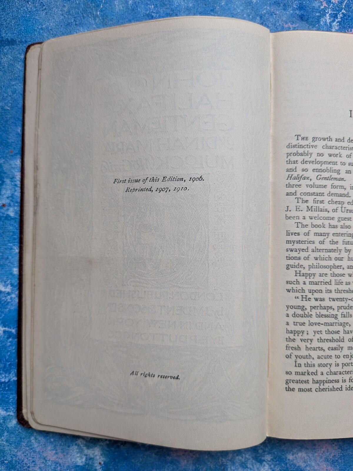 John Halifax Gentleman by Dinah Maria Mulock - 1910 - J.M. Dent & Sons Ltd