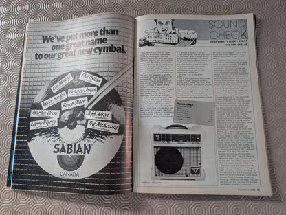 International Musician and Recording World Vol. 8 No. 9 Sep 1982 - Marco Pirroni