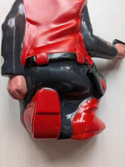 Vintage Captain Scarlet Bubble Bath Bottle Figure - 1993 - ITC Entertainment