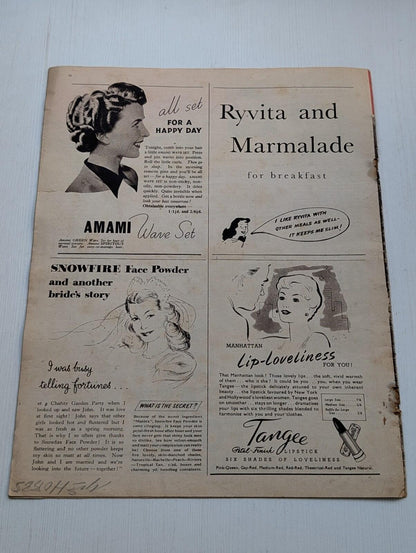 Picture Show Vol. 54 No. 1404 February 25th, 1950 - Tyrone Power/Wanda Hendrix