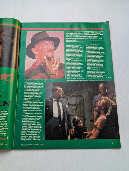 Photoplay Vol. 39 No. 11 November 1988 - A Fish Called Wanda/Big/ET + More