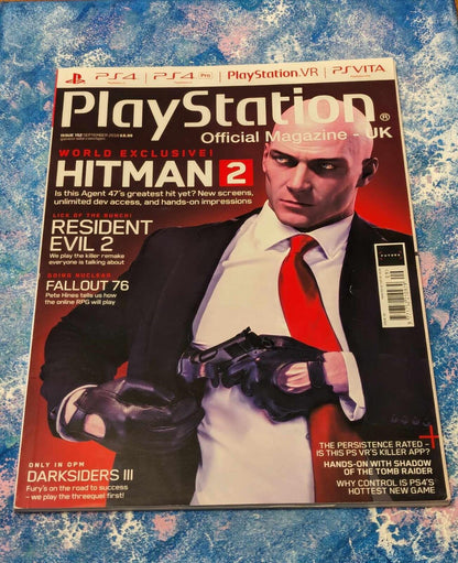 Playstation Official Magazine UK Issue 152, September 2018, Hitman 2/Warfare