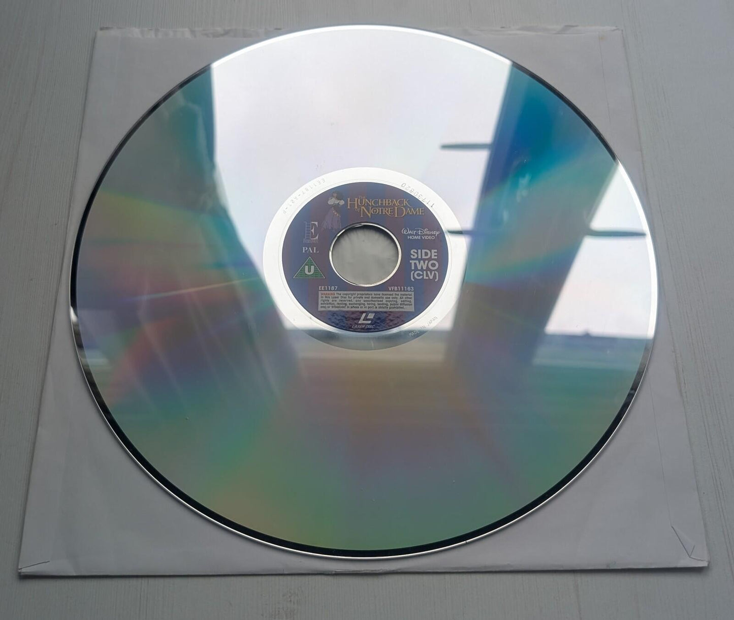 The Hunchback of Notre Dame PAL/Widescreen Edition Laserdisc - Disney