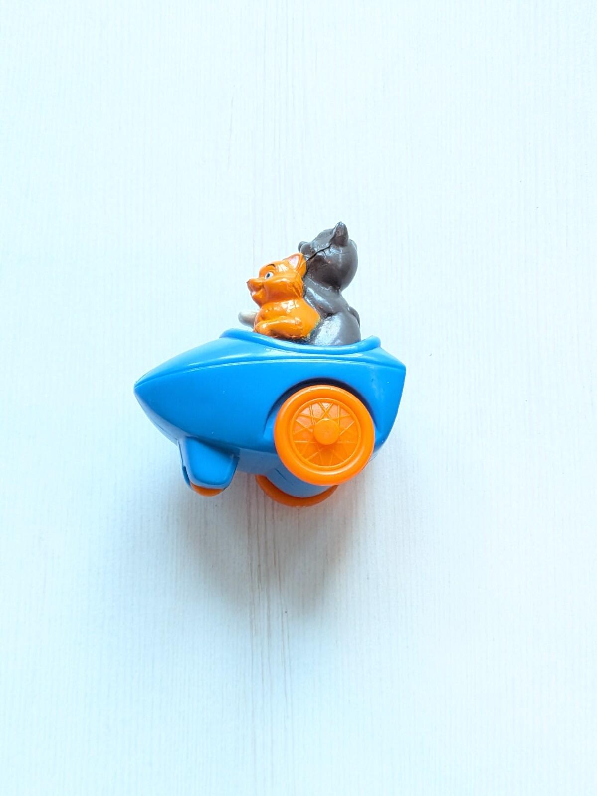 The Aristocats Kittens in Side-Car Toy - 1994 - Disney/McDonalds