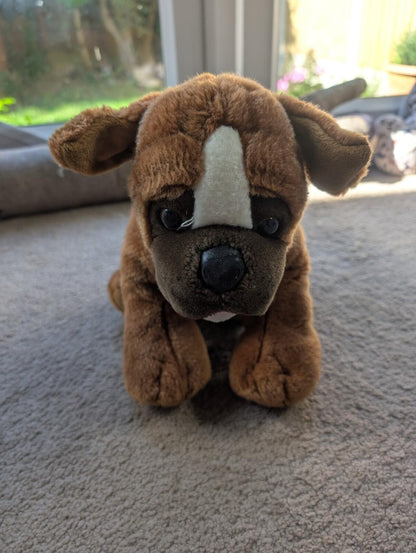Build A Bear Workshop Boxer Dog Soft Toy/Plushie - Please See Details