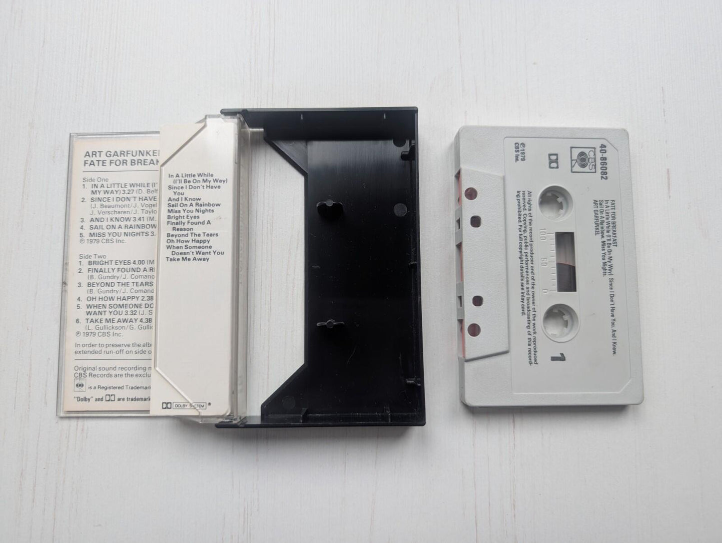 Art Garfunkel - Fate For Breakfast - 1979 - CBS Cassette Tape