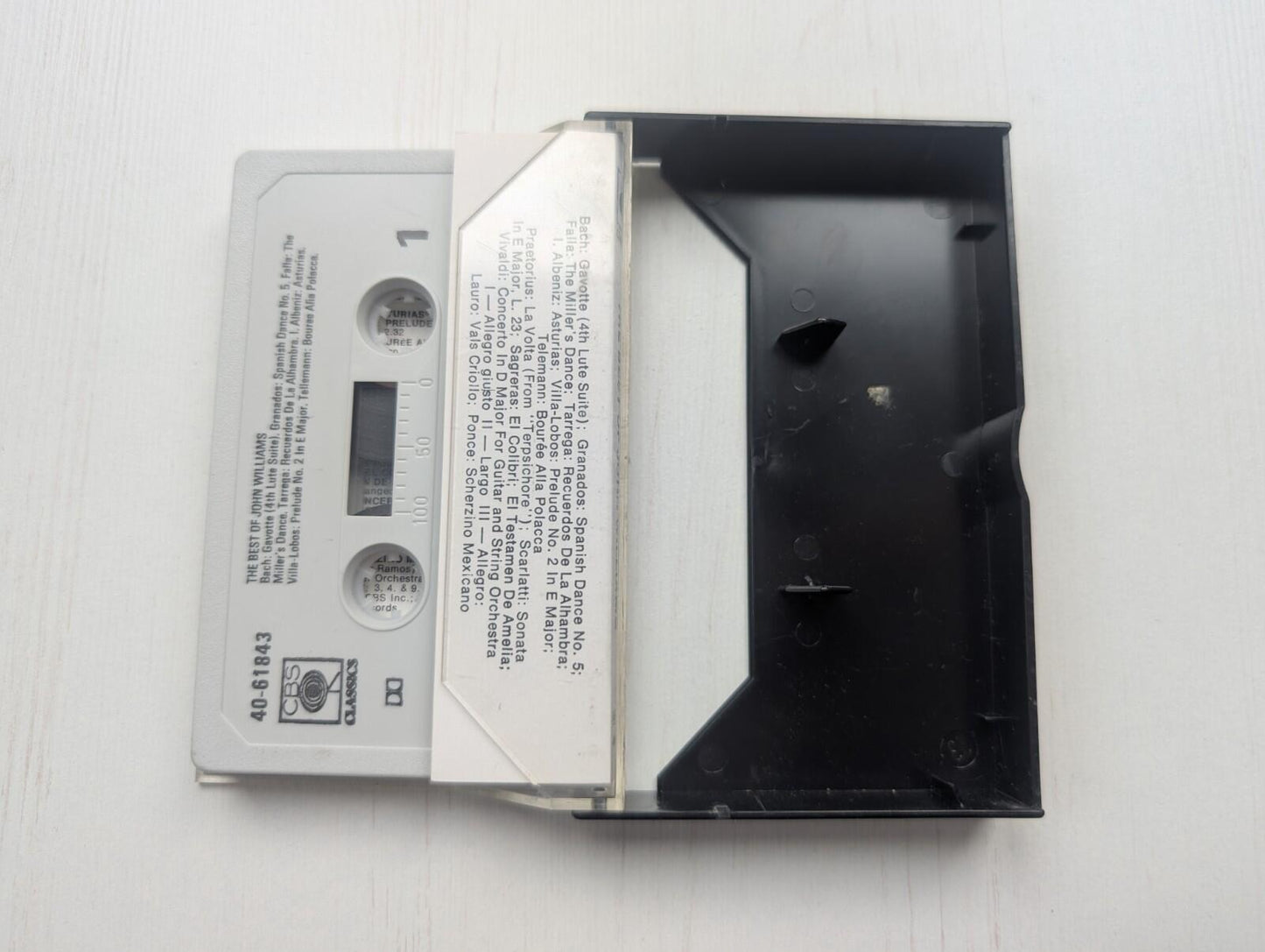 The Best of John Williams - 1978 - CBS Cassette Tape