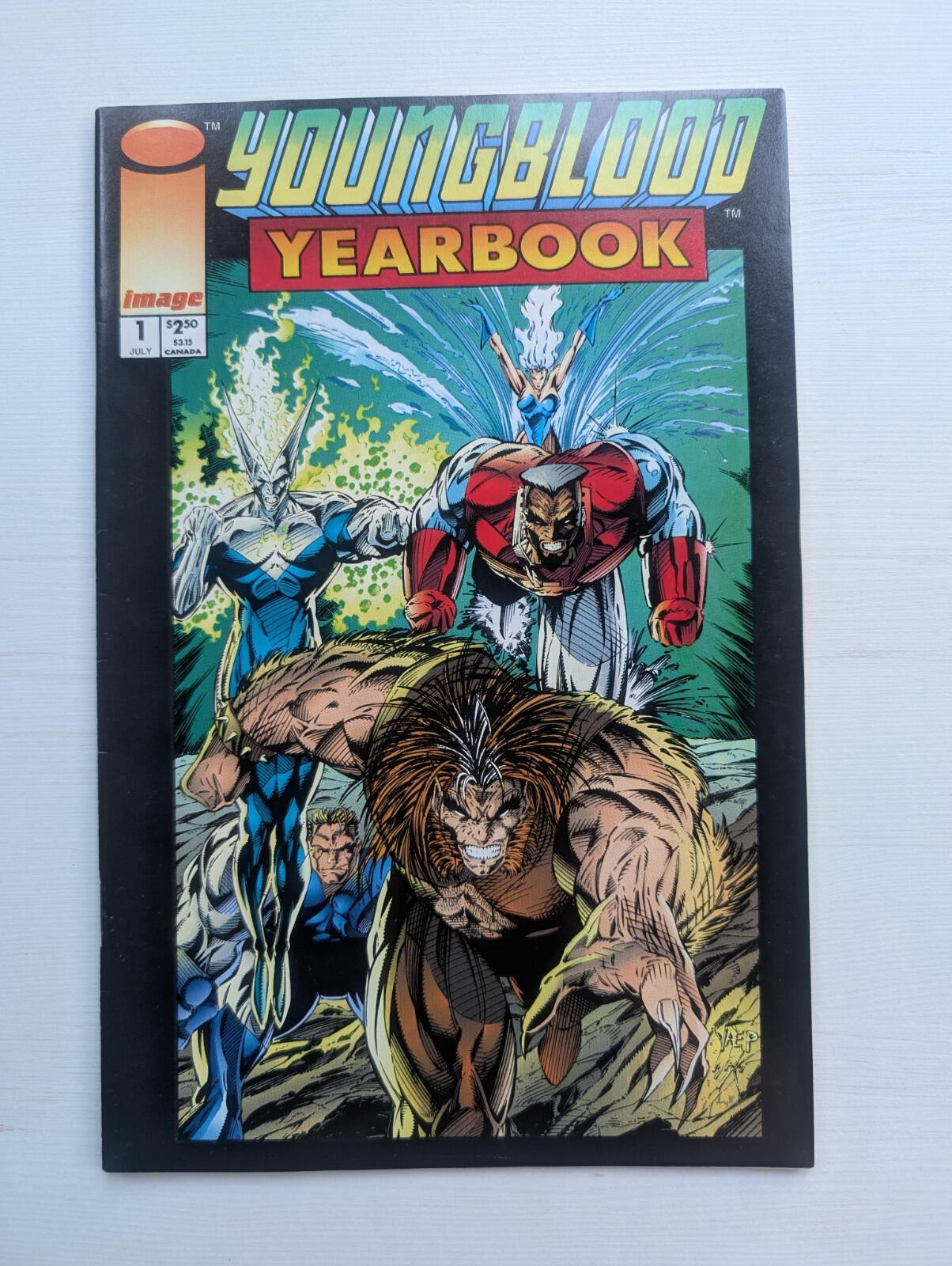 Youngblood Yearbook #1 - 1993 - Image Comic