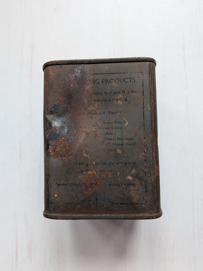 Vintage S.I.F Flux Welding Flux Tin - Suffolk Iron Foundry 1920s - See Details