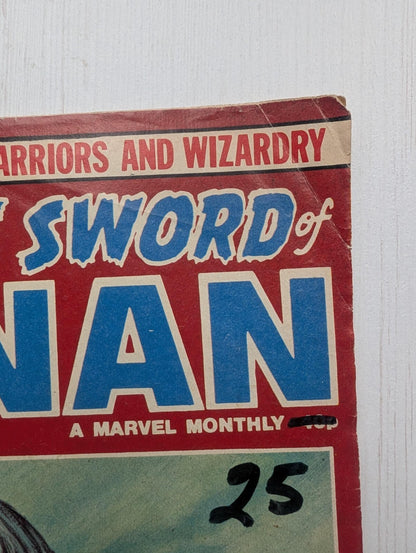 The Savage Sword of Conan No.35 - 1980 - Marvel UK Comic Book