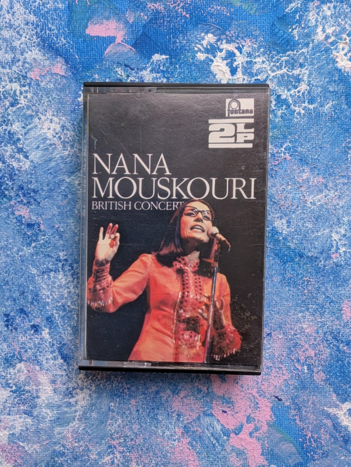 Nana Mouskouri - British Concert - 1972 - Fontana Cassette Tape
