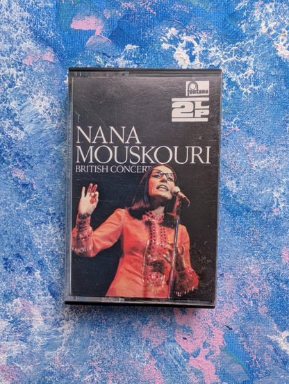 Nana Mouskouri - British Concert - 1972 - Fontana Cassette Tape