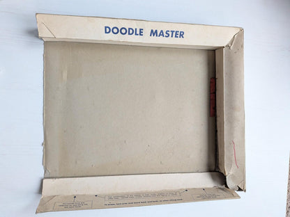 Vintage Doodle Master Drawing Toy - 1960 - Oscar Du Jouet