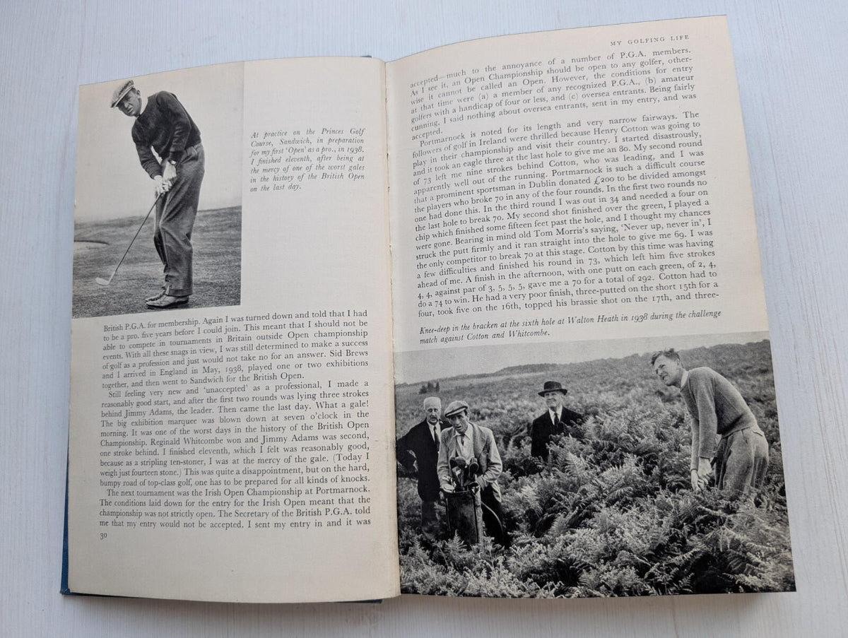 Bobby Locke On Golf - First Edition - 1953 - Country Life Limited