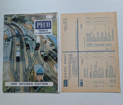 PECO Products and Publications Catalogue and Price List - 1981 Revised Edition