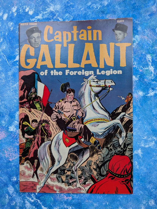 Captain Gallant of the Foreign Legion - 1955 - Frantel Inc Comic Book