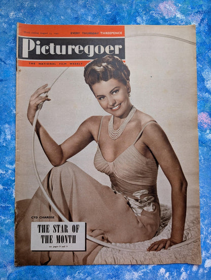 Picturegoer: The National Film Weekly August 13, 1949 - Cyd Charisse Cover
