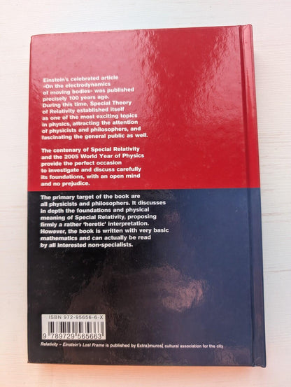 Relativity: Einstein's Lost Frame - Rodrigo de Abreu/Vasco Guerra - Signed, 2005