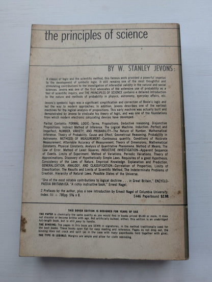 The Principles of Science: A Treatise on Logic and Scientific Method - 1958