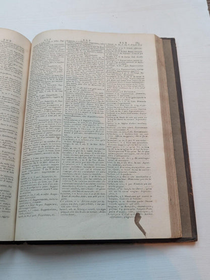 Dictionnaire Francois-Italien - Francois Alberti - 1810 - Tome Premier