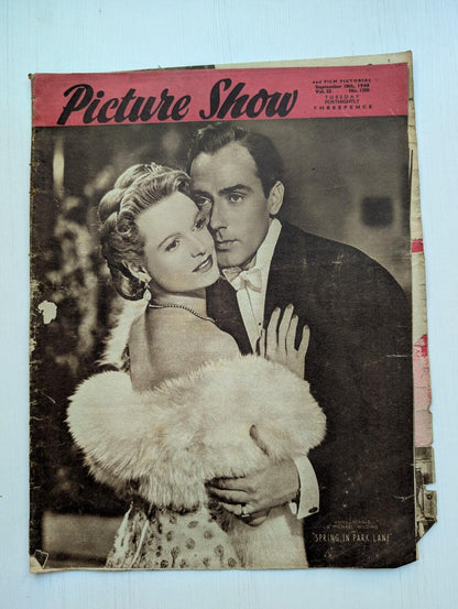 Picture Show Vol. 52 No. 1350 September 18th, 1948 - Anna Neagle/Michael Wilding