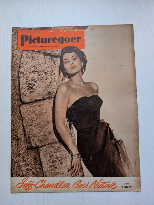 Picturegoer: The National Film Weekly June 30, 1951 - Marta Toren Cover