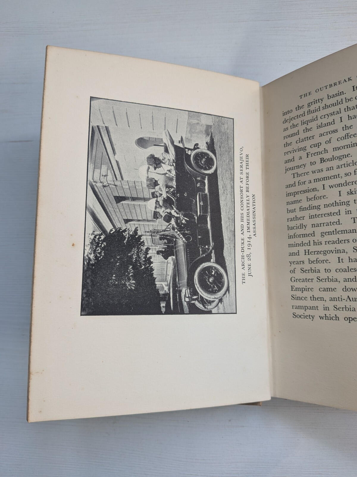 The Outbreak of War, 1914 by E.F. Benson - 1st Edition - 1933 - Peter Davies Ltd