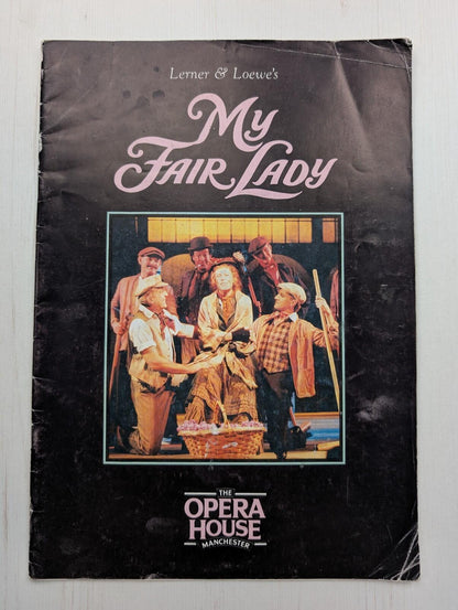 My Fair Lady Manchester Opera House January 1988 Programme