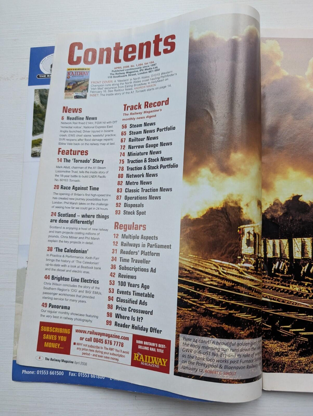 The Railway Magazine - April 2008