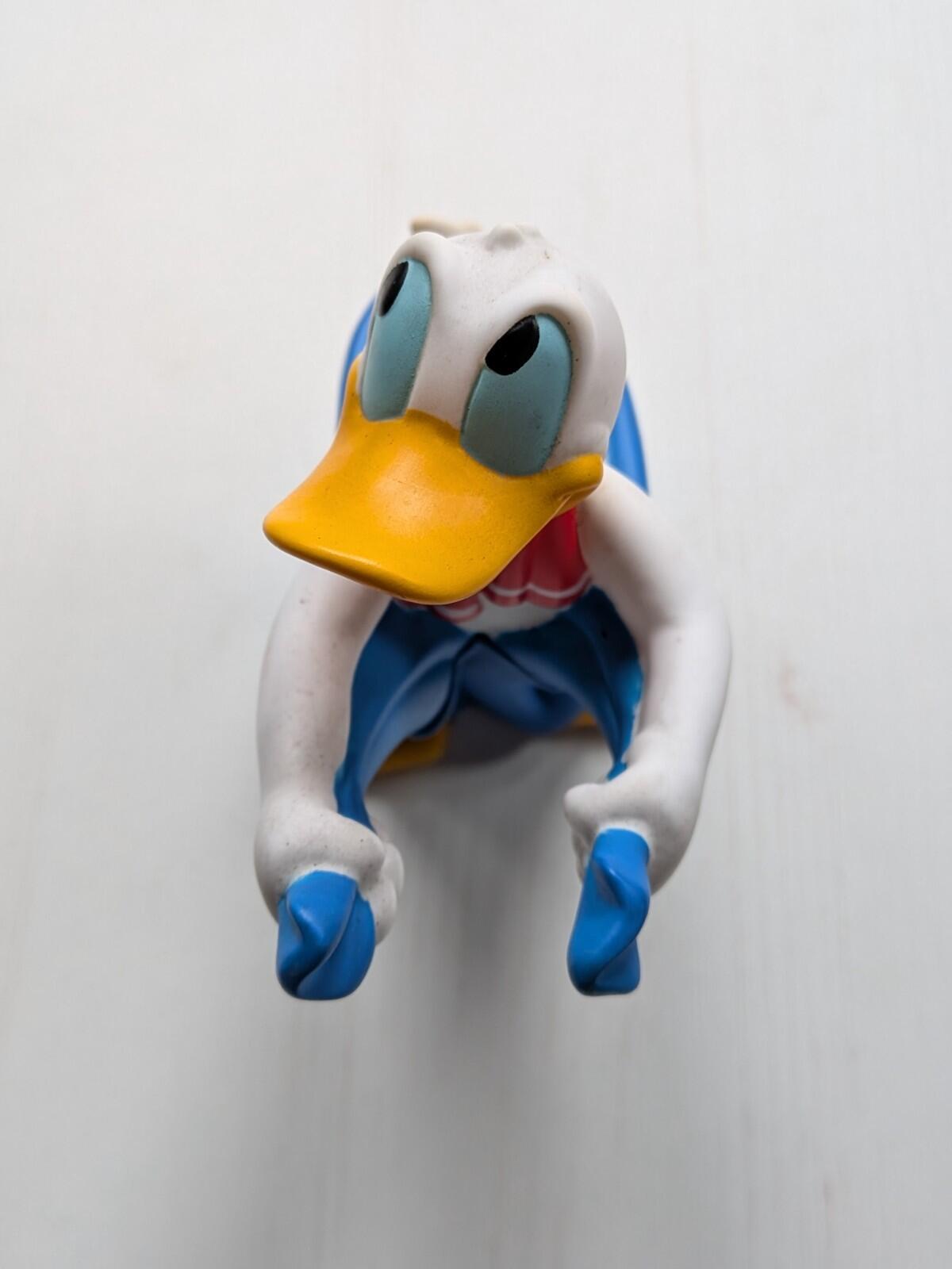 Vintage Donald Duck with Towel Bubble Bath Bottle Figure - Disney - See Details