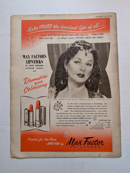Picturegoer: The National Film Weekly April 28, 1951 Esther Williams/Howard Keel