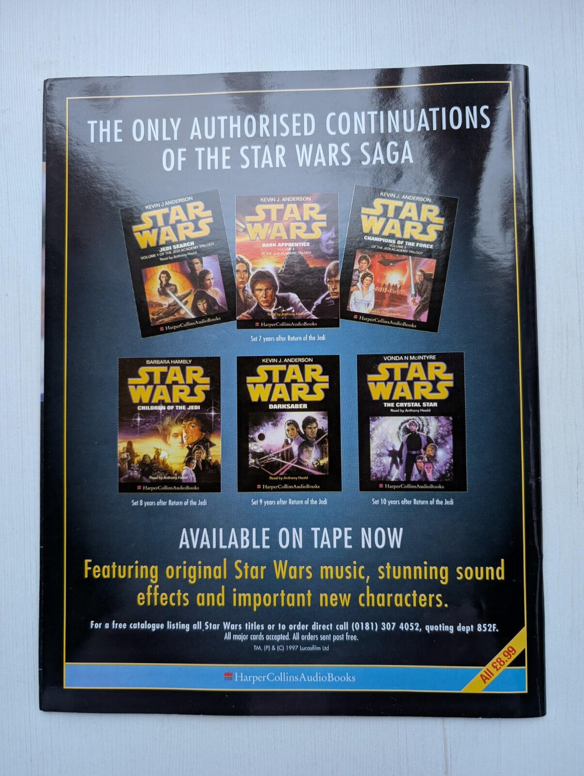Star Wars: The Official Magazine No. 12, Feb/March 1998 Michael Carter Interview