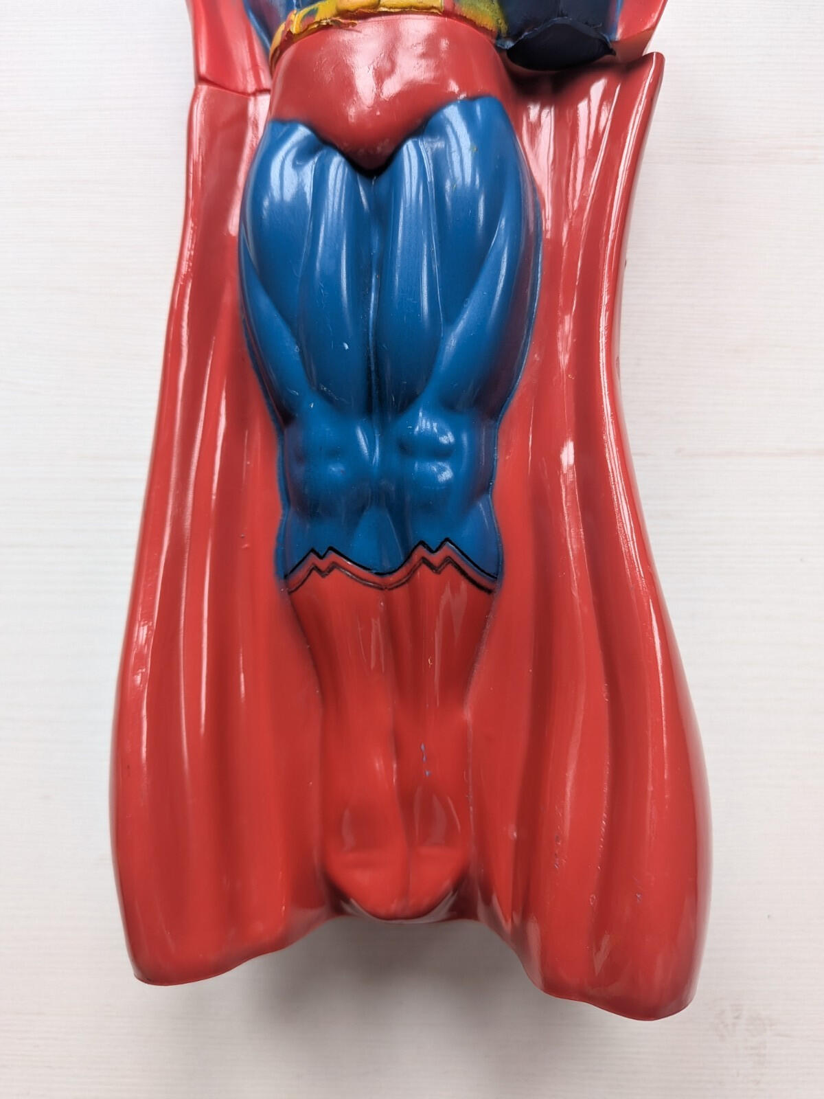 Vintage Superman Bubble Bath Bottle Figure - 1994 - DC Comics