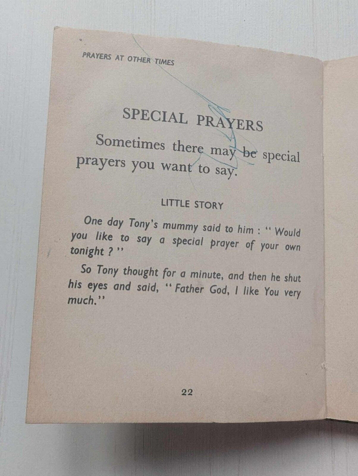 My Very First Prayer Time Book by Mary Fletcher - 1965 - Blandford Press Ltd
