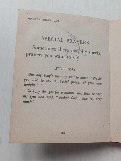 My Very First Prayer Time Book by Mary Fletcher - 1965 - Blandford Press Ltd