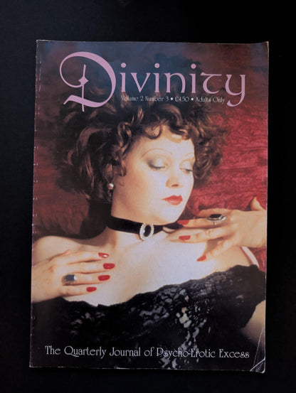 Divinity Vol. 2 No.3 Melinda Miel Cover - 1994 - Divinity Press - ADULTS ONLY