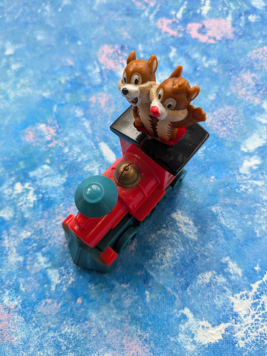 Euro Disney Chip N Dale Train Happy Meal Toy - 1992 - Disney/McDonalds
