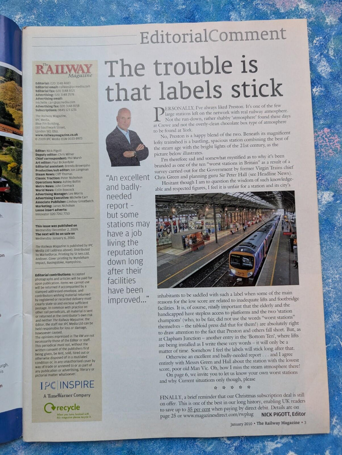 The Railway Magazine - January 2010 Issue