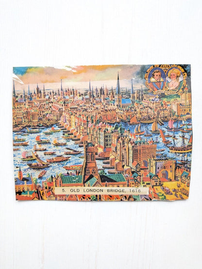 Vintage Old London Bridge x300 Piece Jigsaw - in Terry's Chocolate Box