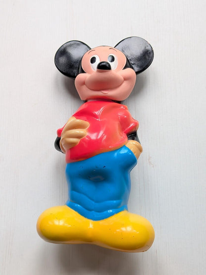 Vintage Mickey Mouse Bubble Bath Bottle Figure - 1990s - Disney