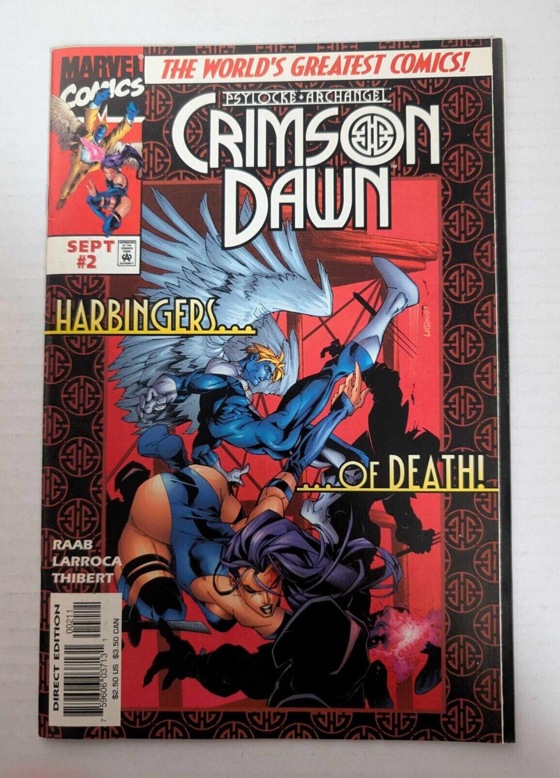 Psylocke & Archangel Crimson Dawn #2 - 1997 - Marvel Comics